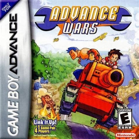 Carátula de Advance Wars para GBA