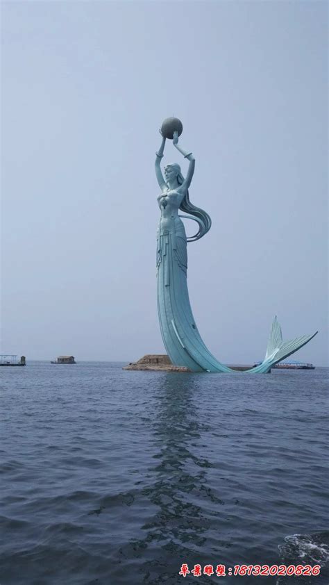 大型不锈钢美人鱼雕塑 - 卓景雕塑公司