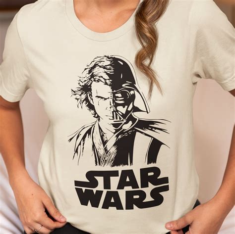 Anakin Skywalker Shirt, Darth Vader Star Wars Merch, Hayden Christensen ...