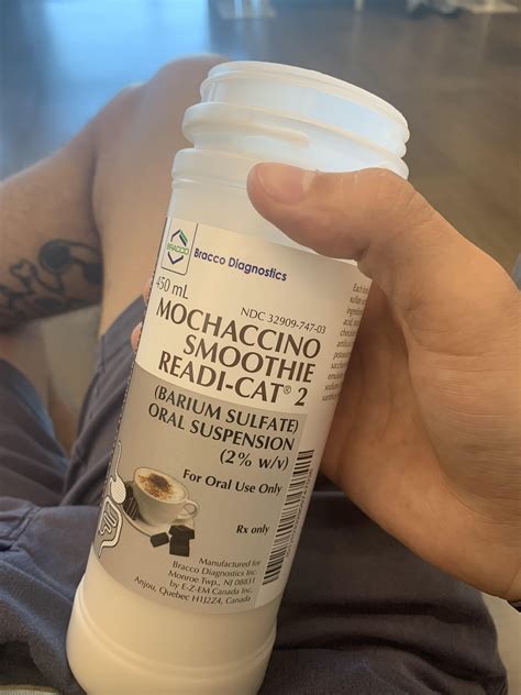 Having a CT Abdomen Pelvis with IV and oral contrast. I could go for a ...