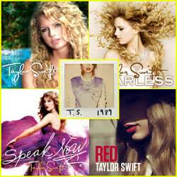 Taylor swift all 5 Albums