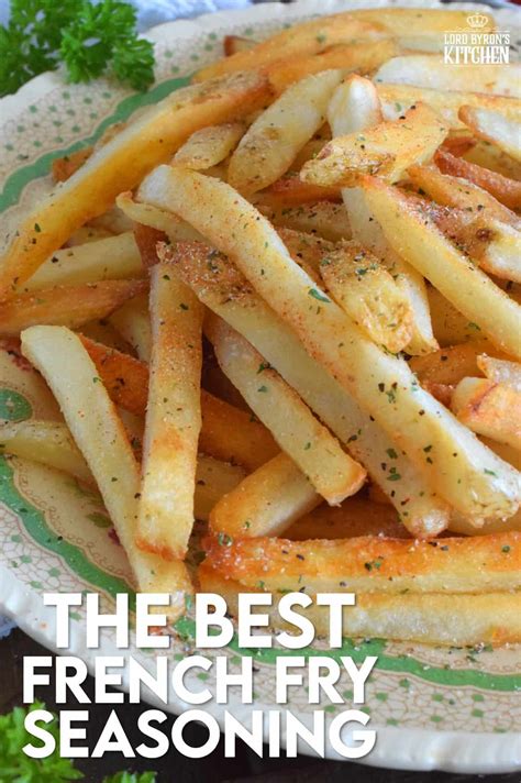 The Best French Fry Seasoning - Lord Byron's Kitchen