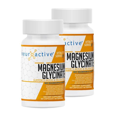 27% off on 2x 60's Magnesium Glycinate Tablets | OneDayOnly