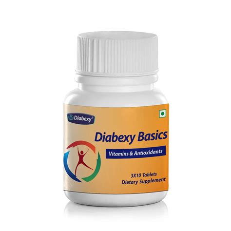 Diabexy Basics Vitamins & Antioxidants -30 Tablets | Diabexy Products