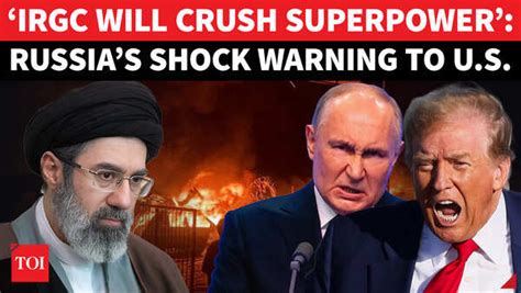 BATTLE LINES DRAWN: Russian Military Openly Declares Support For Iran ...