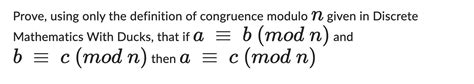 Image result for Congruence Modulo N Formula