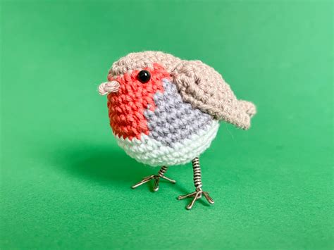 Crochet Robin Pattern-Free 的图像结果