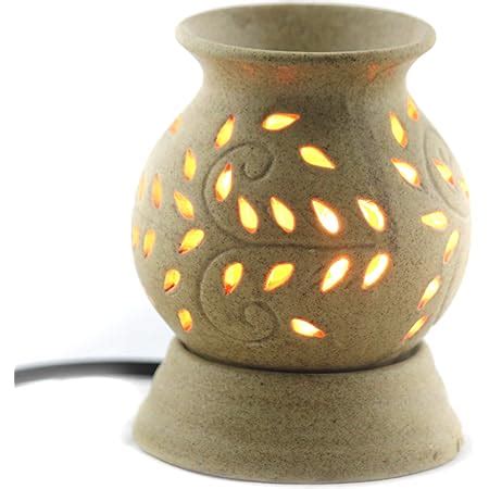 FnP CL Ceramic Aroma Burner (Multicolour, 13 X 9 X 9 cm) : Amazon.in ...