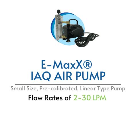 E-MaxX® IAQ Air Pump Starter Kit - Assured Bio Labs