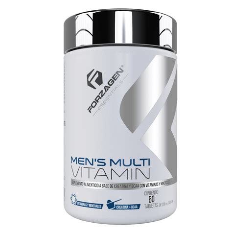 Vitaminas para Hombre Forzagen Essentials 60 Tabletas Complejo de ...