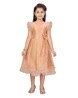 Buy Peach Dresses & Frocks for Girls by MUHURATAM Online | Ajio.com