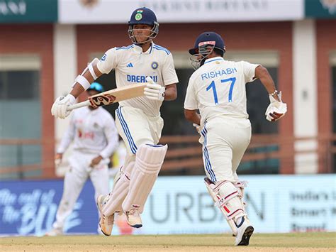Jaiswal, Pant partnership help India to recover from 34/3 against ...
