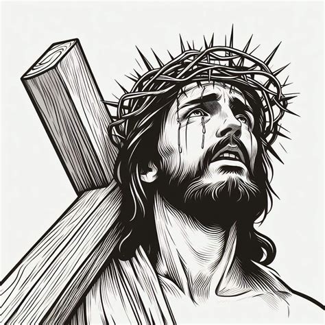 Pinterest | Jesus drawings, Jesus christ drawing, Sillouette art