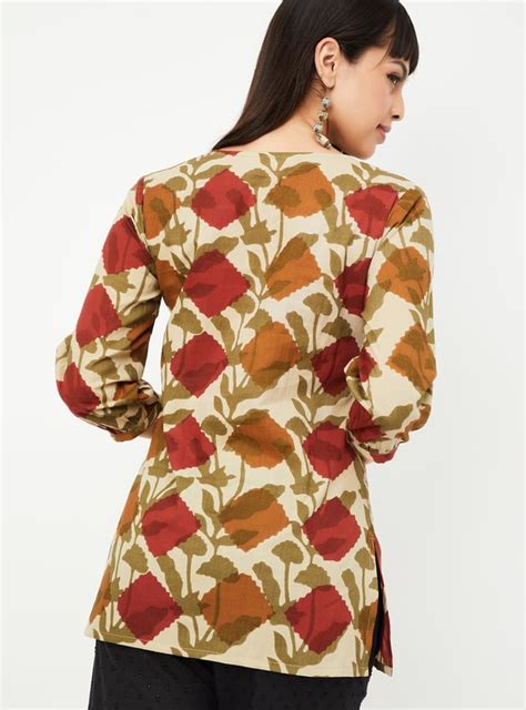 Buy Women Printed Tunic Online at just Rs. 499.0 - 1000015554921 | Max ...