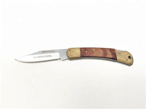 Winchester Lock Back Folding Pocket Knife 4661015A Stainless Steel Blade | #3759872948
