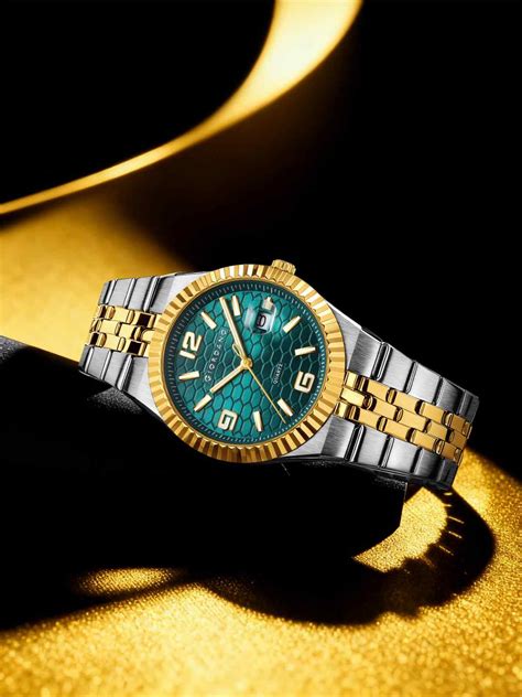 GIORDANO Analog Watch for Men with Honeycomb Dial, Fluted Bezel ...