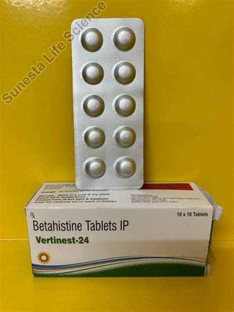 Betahistine Dihydrochloride Tablet Manufacturers and Suppliers from ...