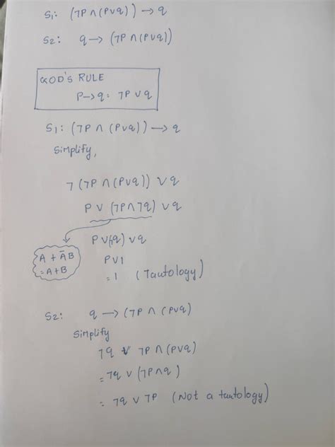 Mathematical Logic: GATE CSE 2021 Set 1 | Question: 7