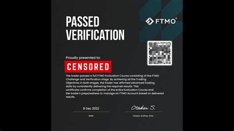 Image result for Ftmo Verification Process