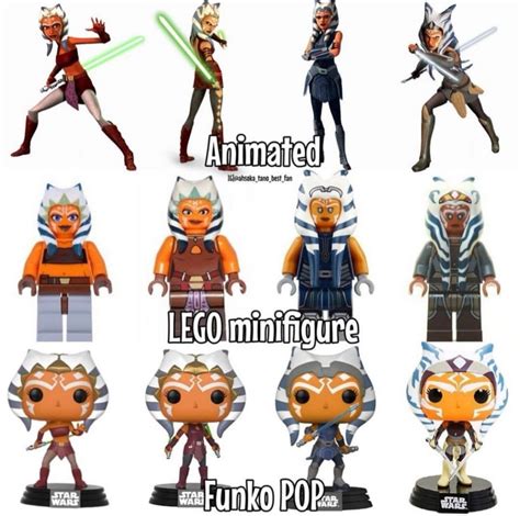 Lego minifigures ahsoka tano – Artofit