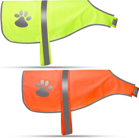 Amazon.com : IDOU Reflective Dog Vest,High Visibility Orange Dog Vest ...