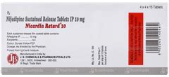 Nicardia Retard 10 Tablet: Uses, Side Effects, Price & Substitutes
