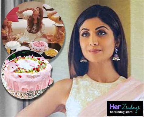 Shilpa Shetty eating falooda cake and sutarfeni | shilpa shetty eating ...