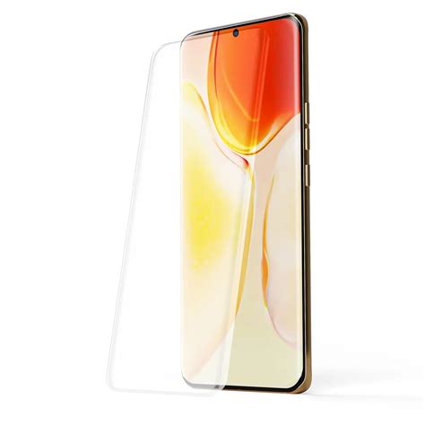 Tele Shield Blate Edge to Edge Tempered Glass Screen Protector UV Glass ...