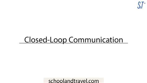 Effective Closed Loop Communication 的图像结果