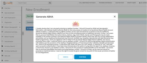 Ayushman Bharat Health Account [ABHA] workflow in Ni-kshay | Knowledge Base