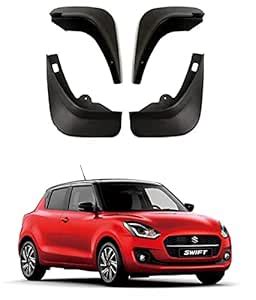 Mud Flap Mud Guard OEM type Suitable With Maruti Swift 2018 (set of 4pc ...