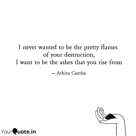 I never wanted to be the ... | Quotes & Writings by Athira Geetha ...