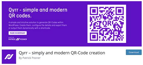 QR Code Scanner Plugin WordPress 的图像结果