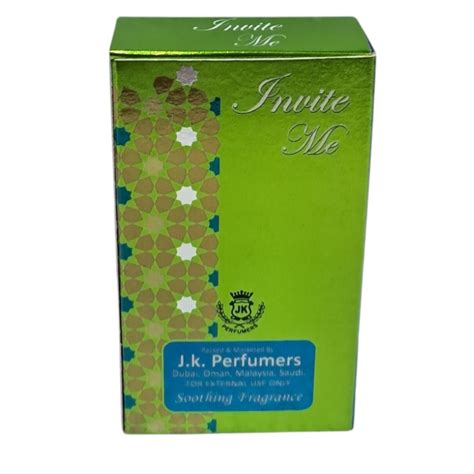 JK Perfumers Invite Me Attar Roll-On – Long-Lasting Alcohol-Free Perfu ...