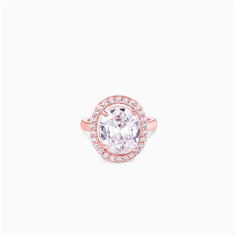 Anushka Sharma Rose Gold Solitaire Ring – GIVA