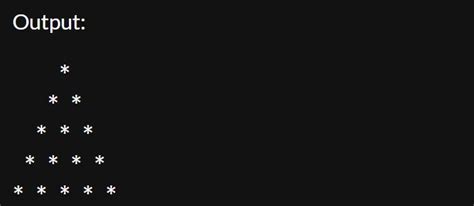 Image result for Pyramid Pattern in Java Pepcoding