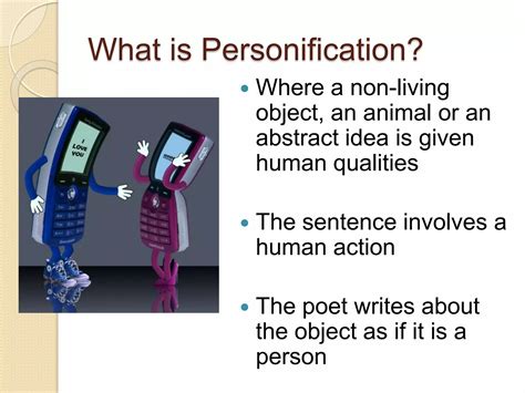 Personification in Poetry Presentation | PPTX