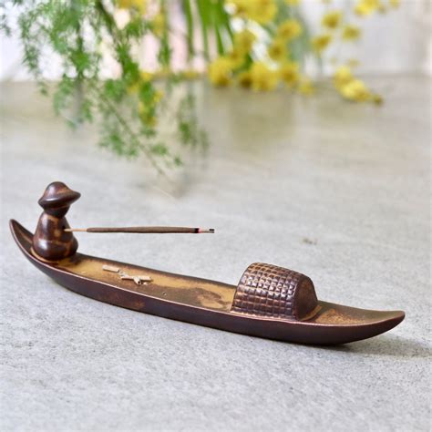 Boat Ceramic Incense Stick Stand – Mora Taara