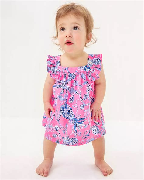Plumeria Infant Dress | Lilly Pulitzer
