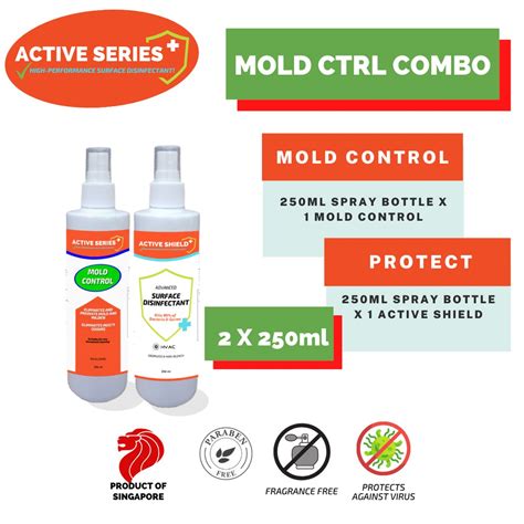 Active Mold Control Spray Combo-Mold Remover (concrete walls, ceilings ...