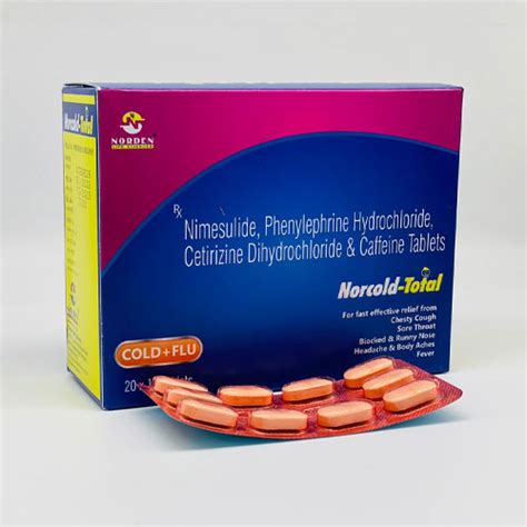 NORCOLD - TOTAL TABLETS Norden Lifesciences