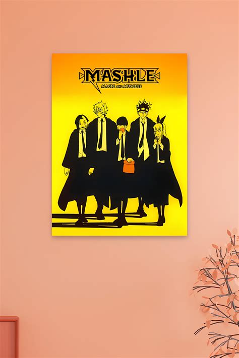 MASHLE MAGIC AND MUSCLES POSTER-4 – Inkyprinty.in