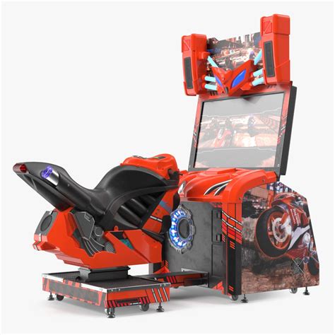 Motorcycle Racing Arcade Machine ON 3D Model $49 - .3ds .blend .c4d ...