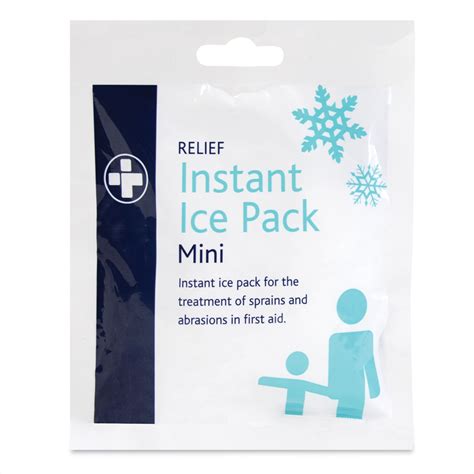 Relief Instant Mini Ice Pack - 15 x 13cm - Pack of 100 | CP00054427 ...