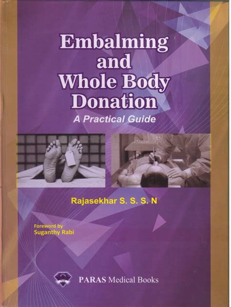 Embalming and Whole Body Donation