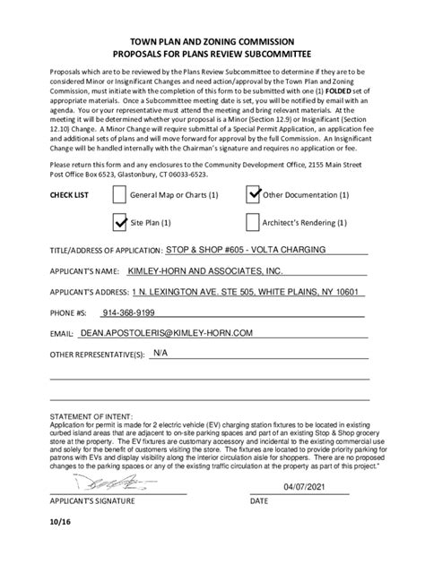 Fillable Online TOWN PLAN AND ZONING COMMISSION PROPOSALS FOR ... Fax ...