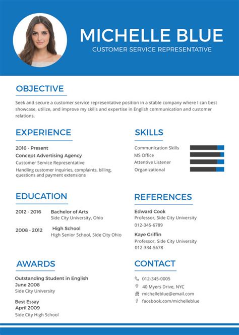 10+ Customer Service Resume Templates - PDF | Word | Apple Pages | DOC ...