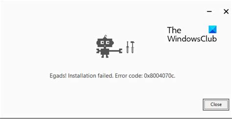 Image result for Installation Failed Error Code 16
