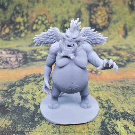 Buy 3D Printed Miniature: Nalfeshnee Demon at Ubuy India