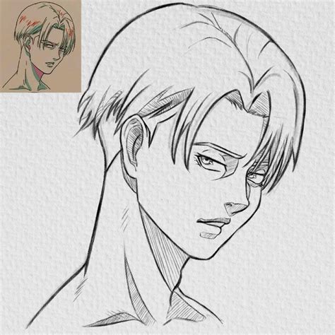 ArtStation - Levi ackerman - Shingeki no Kyojin Sketch